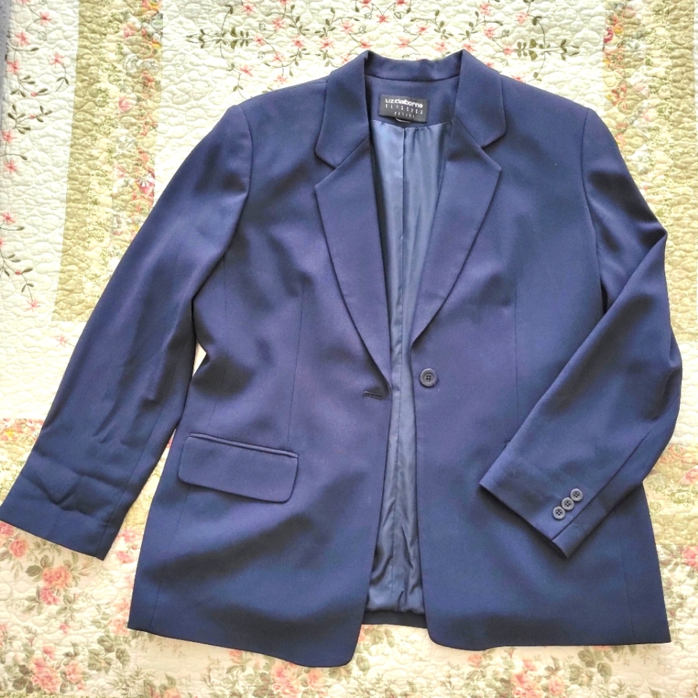 Liz Claiborne Navy Blazer